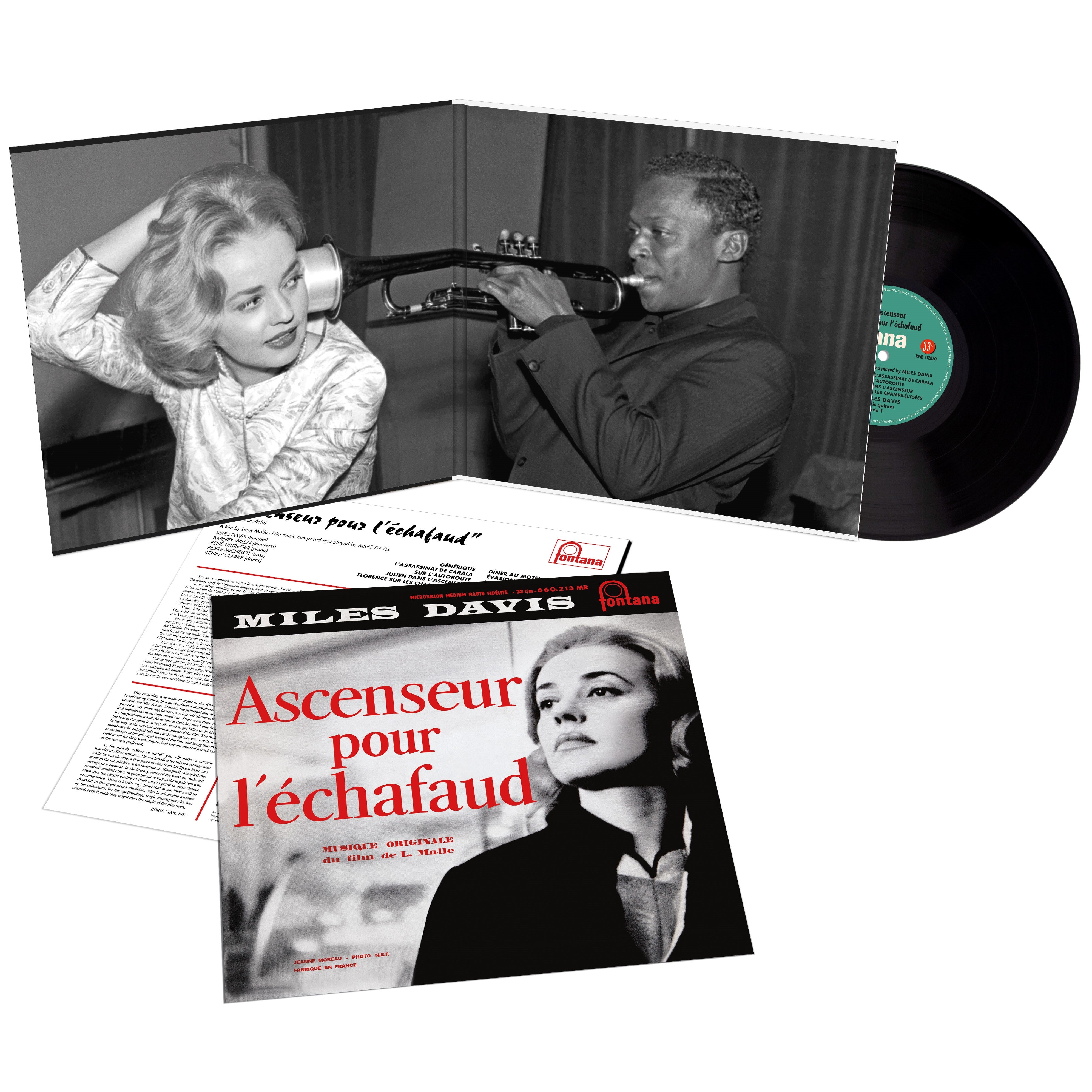 Miles Davis - Ascenseur pour l'échafaud - Vinyle - Vinyl Collector