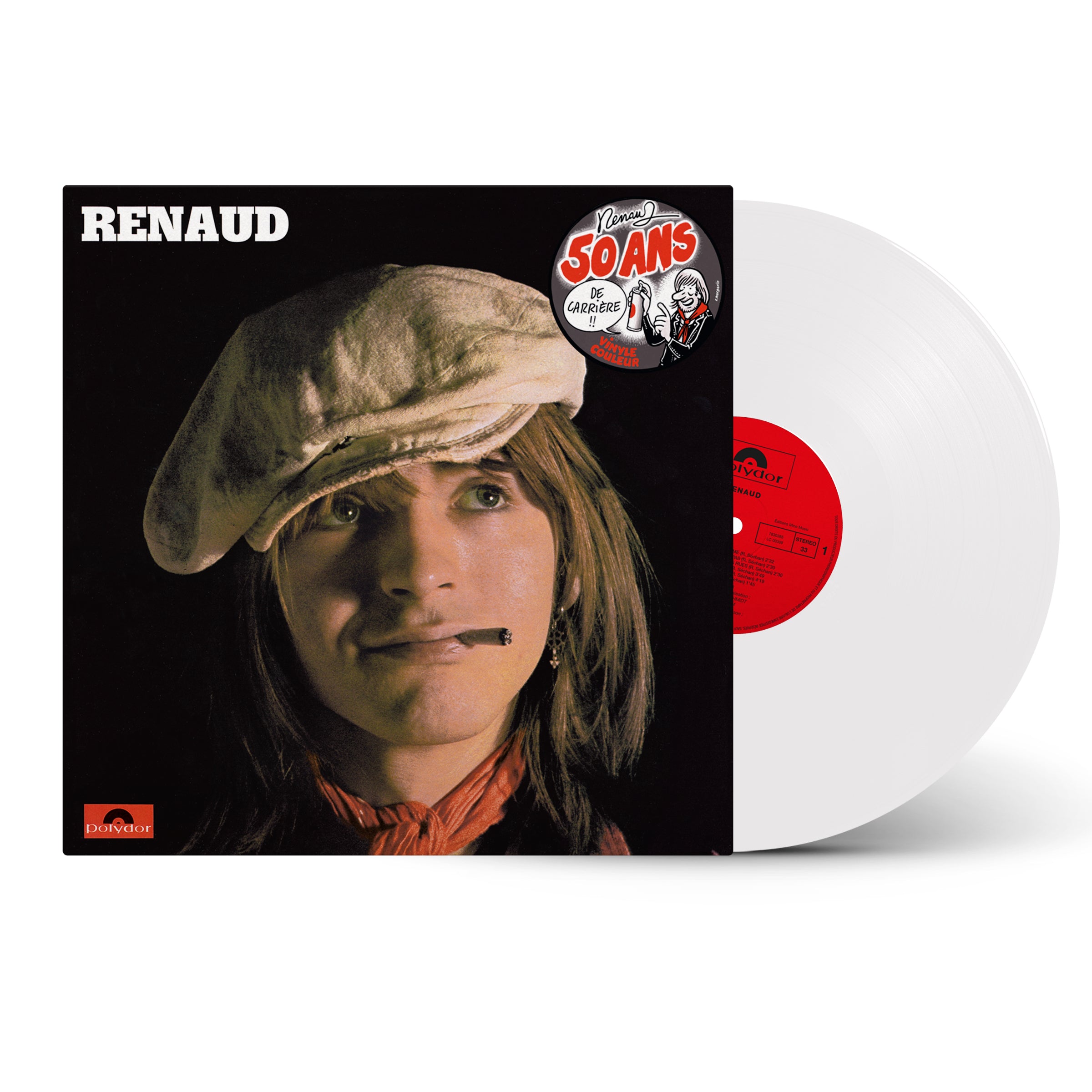 Renaud - Amoureux de Paname - Vinyle Couleur Blanc