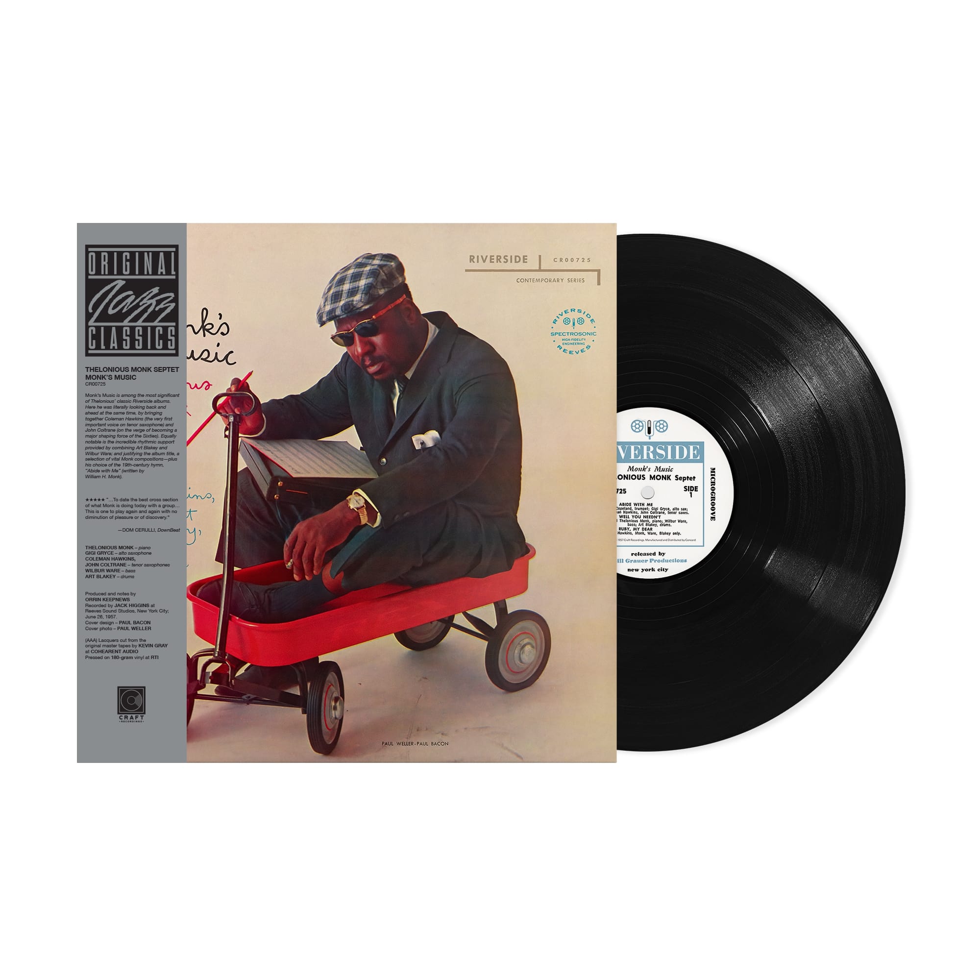 Thelonious Monk Septet - Monk's Music - Vinyle
