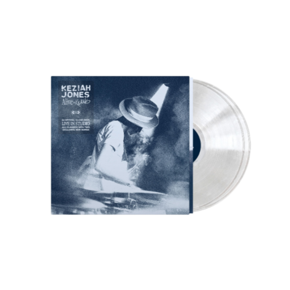 Keziah Jones - Alive & Kicking Live Keziah Jones - Double Vinyle Crystal Clear