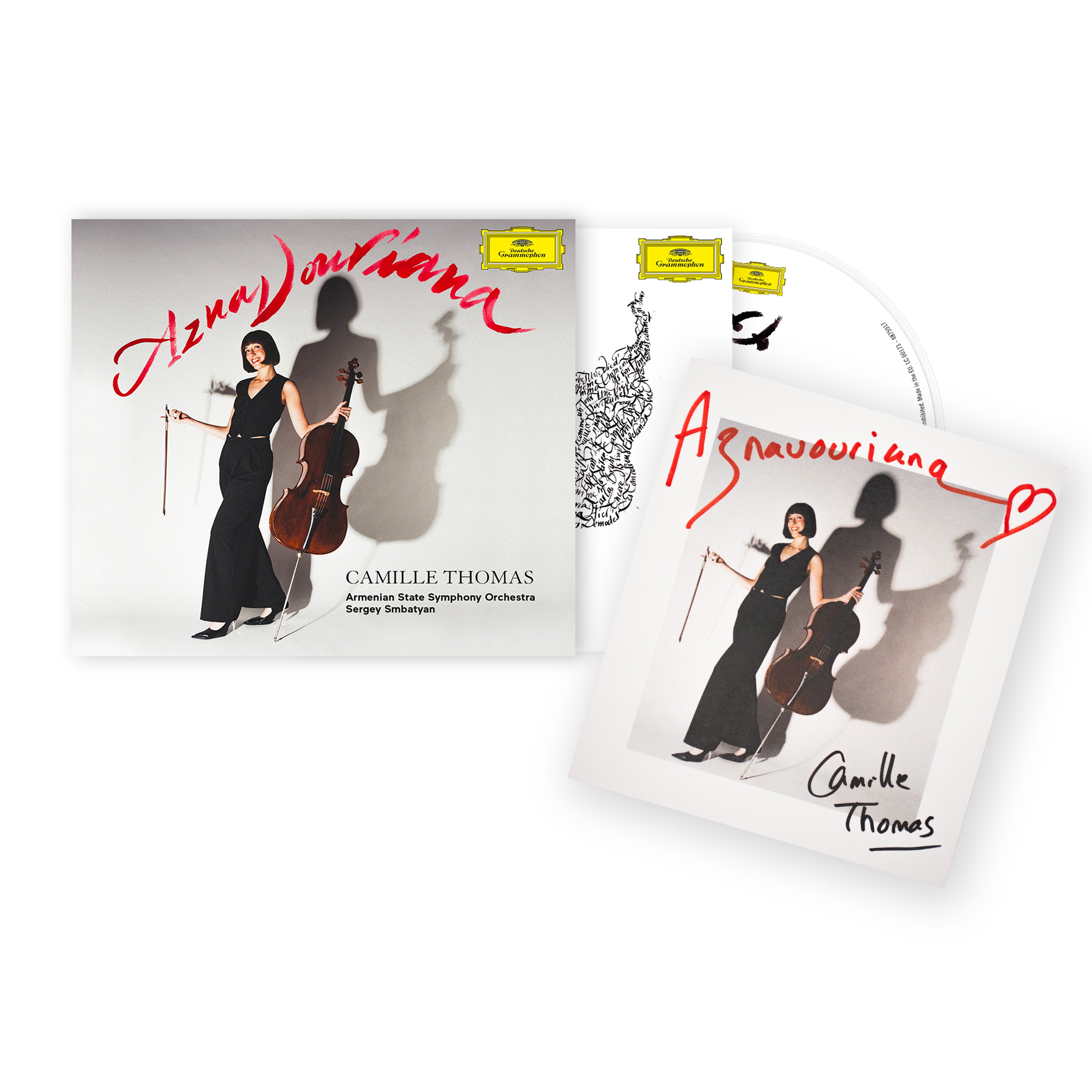 Camille Thomas - Aznavouriana - CD + Carte dédicacée