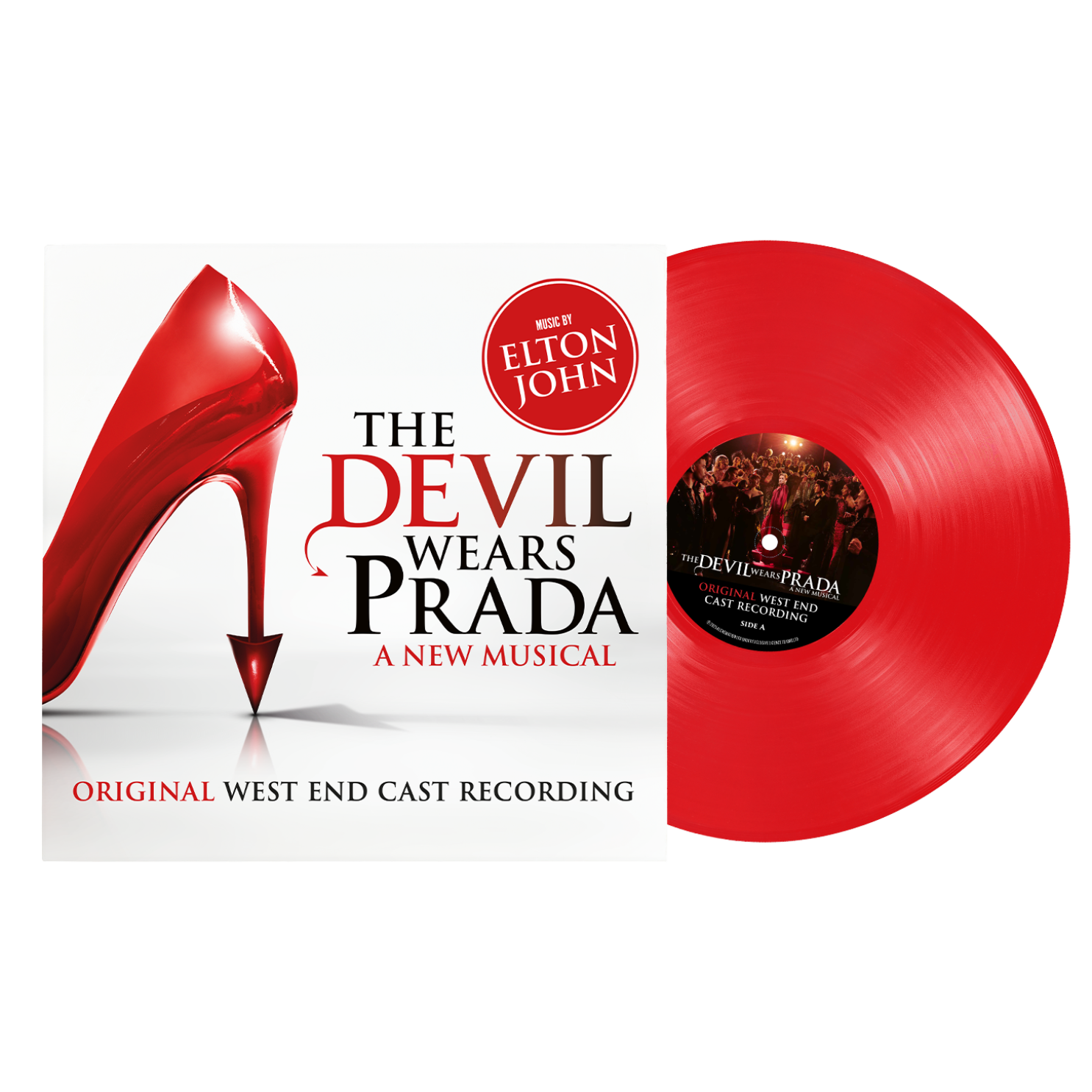 Elton John - The Devil Wears Prada : A New Musical - Vinyle Rouge (Édition limitée)