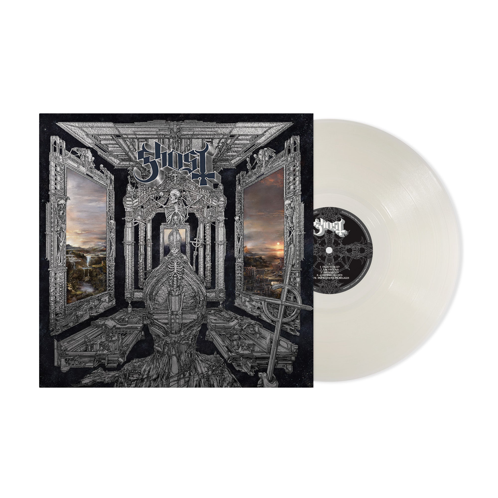 GHOST - SKELETÁ E-Comm Exclusive (Milky Clear) LP
