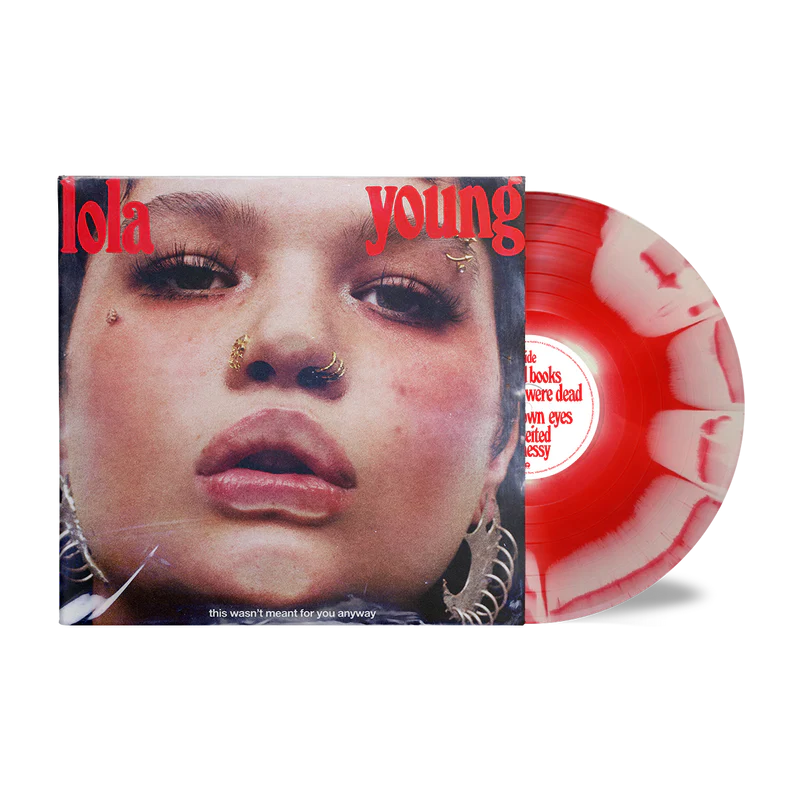 Lola Young - this wasn’t meant for you anyway - Vinyle rouge et blanc sunburst