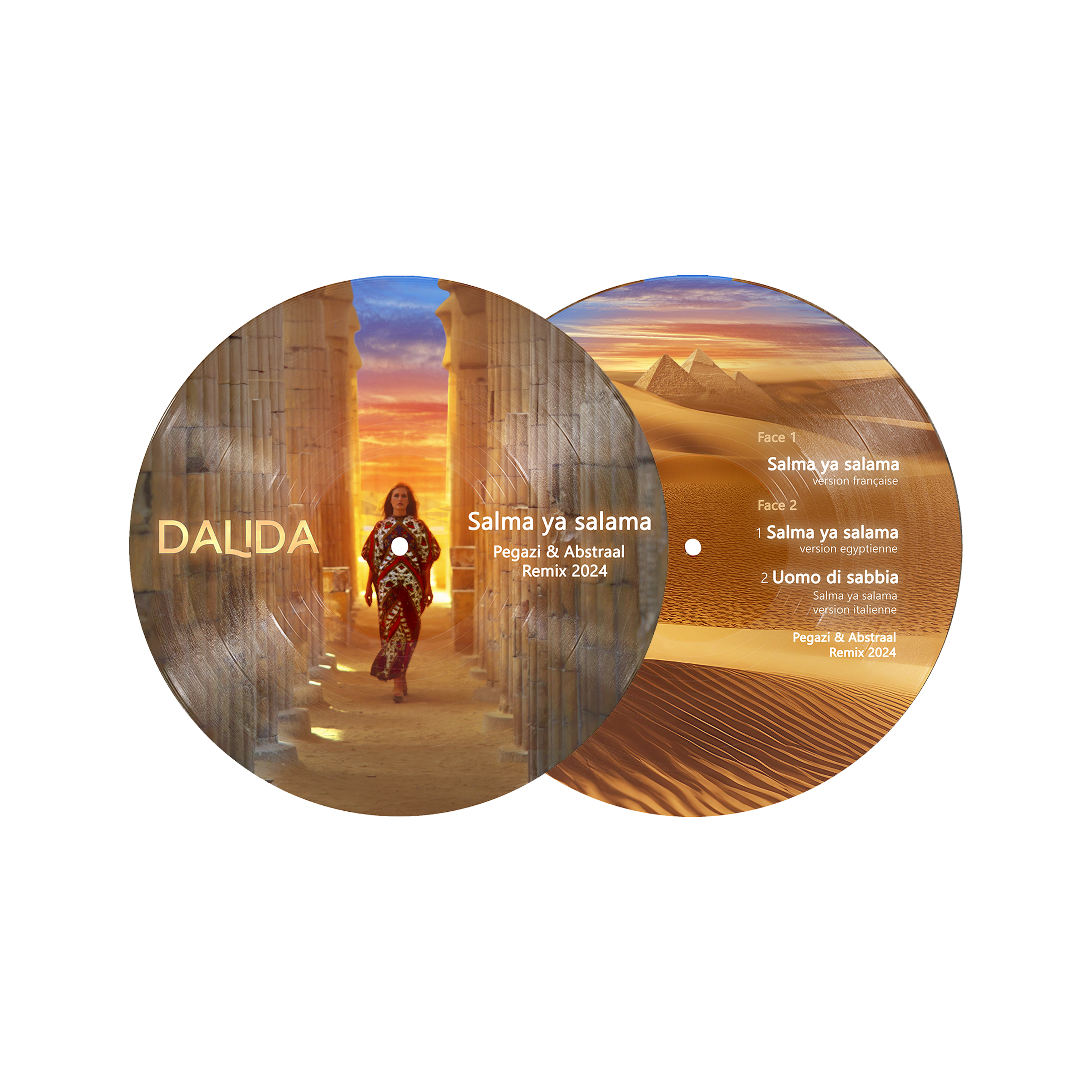 Dalida - Salma ya salama - Vinyle Picture