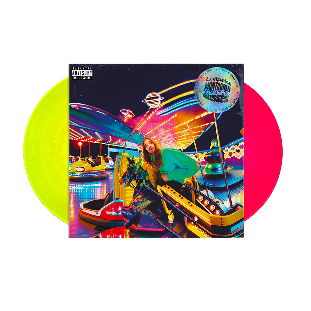 Lujipeka - Montagnes Russes : Menu XL - Double Vinyle Neon
