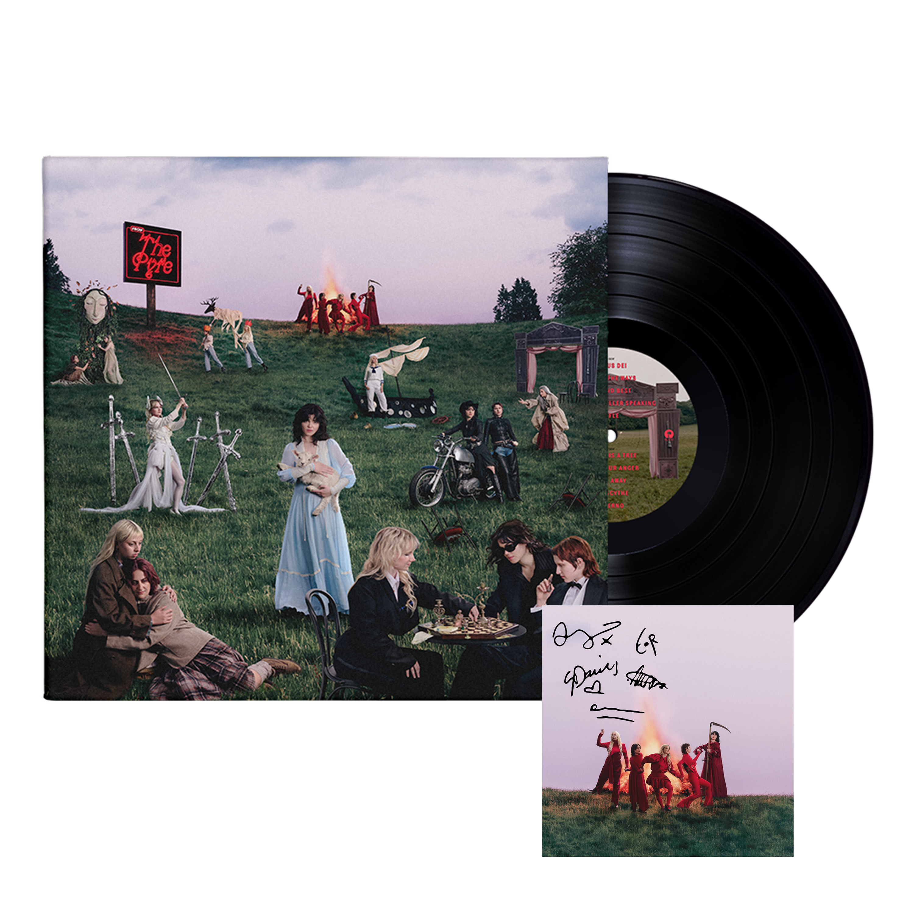 The Last Dinner Party - From The Pyre - Vinyle Classic Edition + Artcard dédicacée