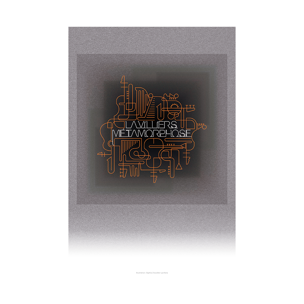 Bernard Lavilliers - Métamorphose - Affiche 40 x 60 cm