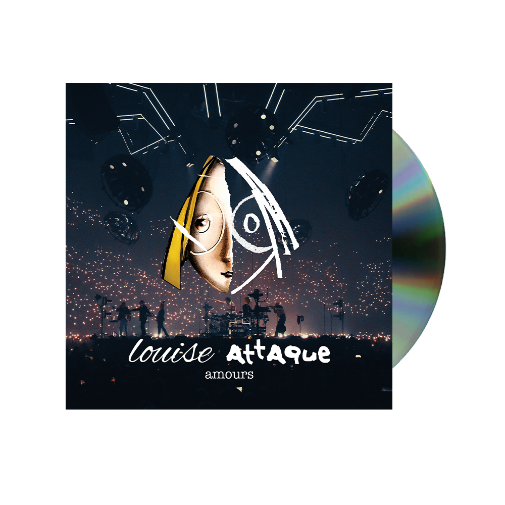 Louise Attaque - Amours - Album Live - CD (version dédicacée en aléatoire)