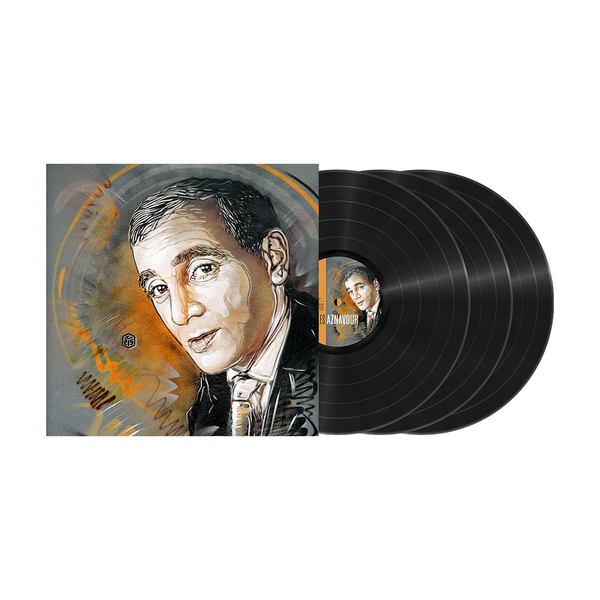 Charles Aznavour - Best of Centenary Edition - Triple Vinyle dédicacé par C215