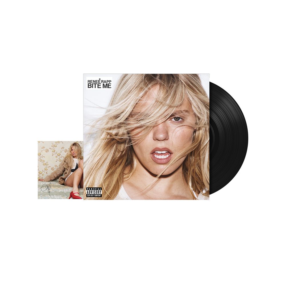Reneé Rapp - BITE ME - Vinyle noir + Carte dédicacée