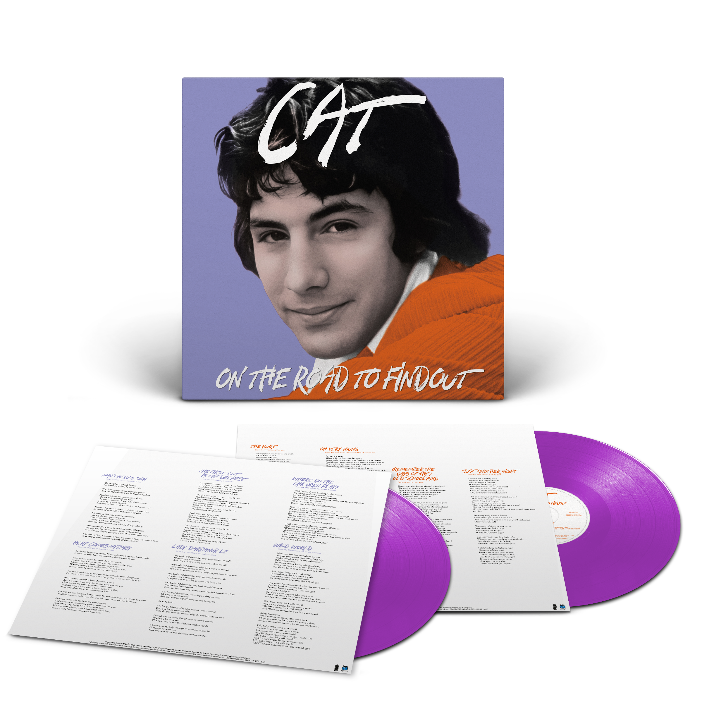 Yusuf / Cat Stevens - On The Road To Findout: Greatest Hits - Double Vinyle Violet (Exclusivité store)