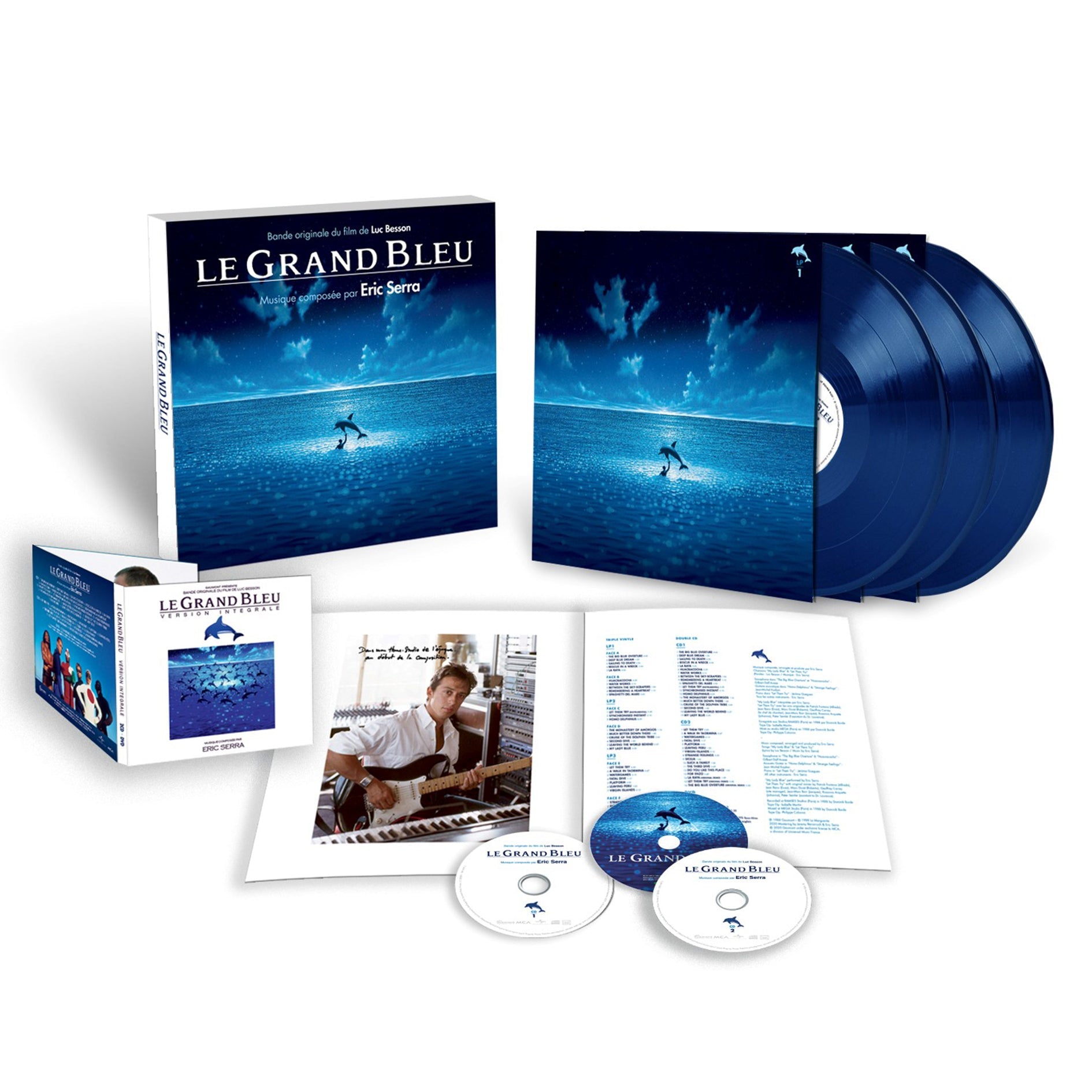 Eric Serra - Le Grand Bleu - Coffret Collector - édition Dédicacée