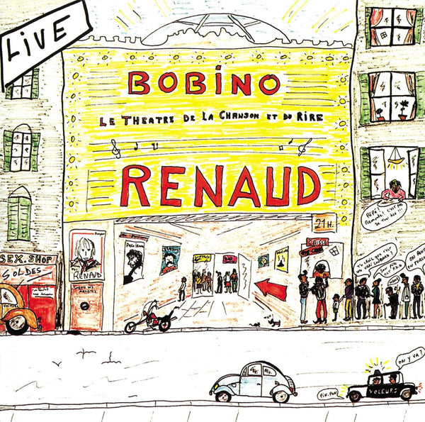 Renaud A Bobino - Double Vinyle Rouge
