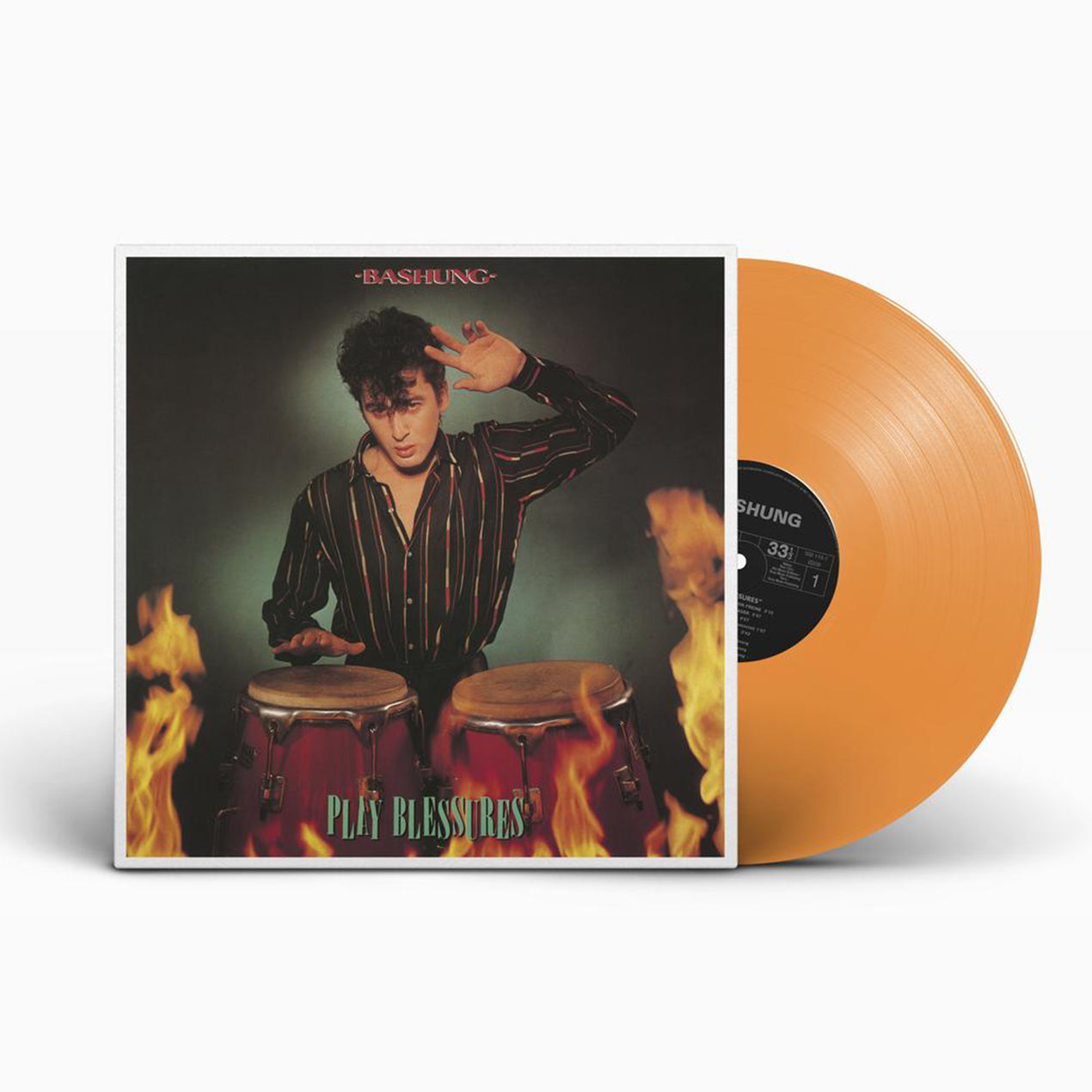 ALAIN BASHUNG - Play Blessures - VINYLE COULEUR