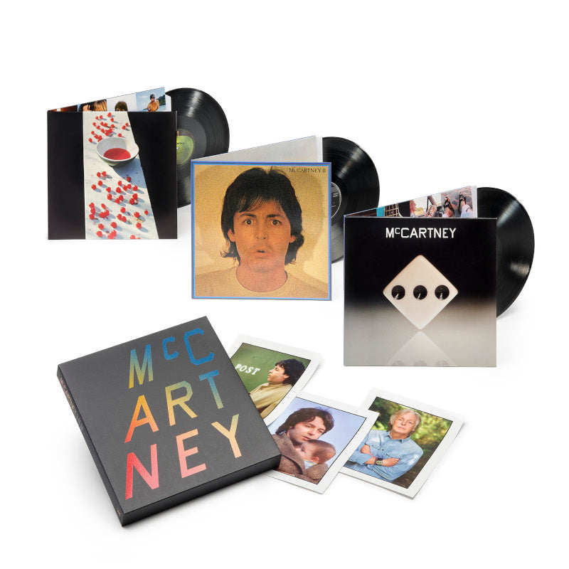 Paul McCartney - McCartney I / II / III - Coffret Standard 3LP noir édition limitée