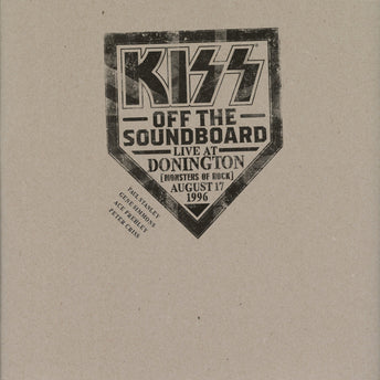 Kiss - Off The Soundboard: Live in Donington 1996 - Triple Vinyle Rouge