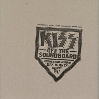 KISS - KISS Off The Soundboard : Live in Des Moines 1977 - Double Vinyle Mauve