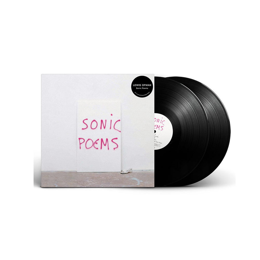 Lewis OfMan - Sonic Poems - Double vinyle & CD dédicacé