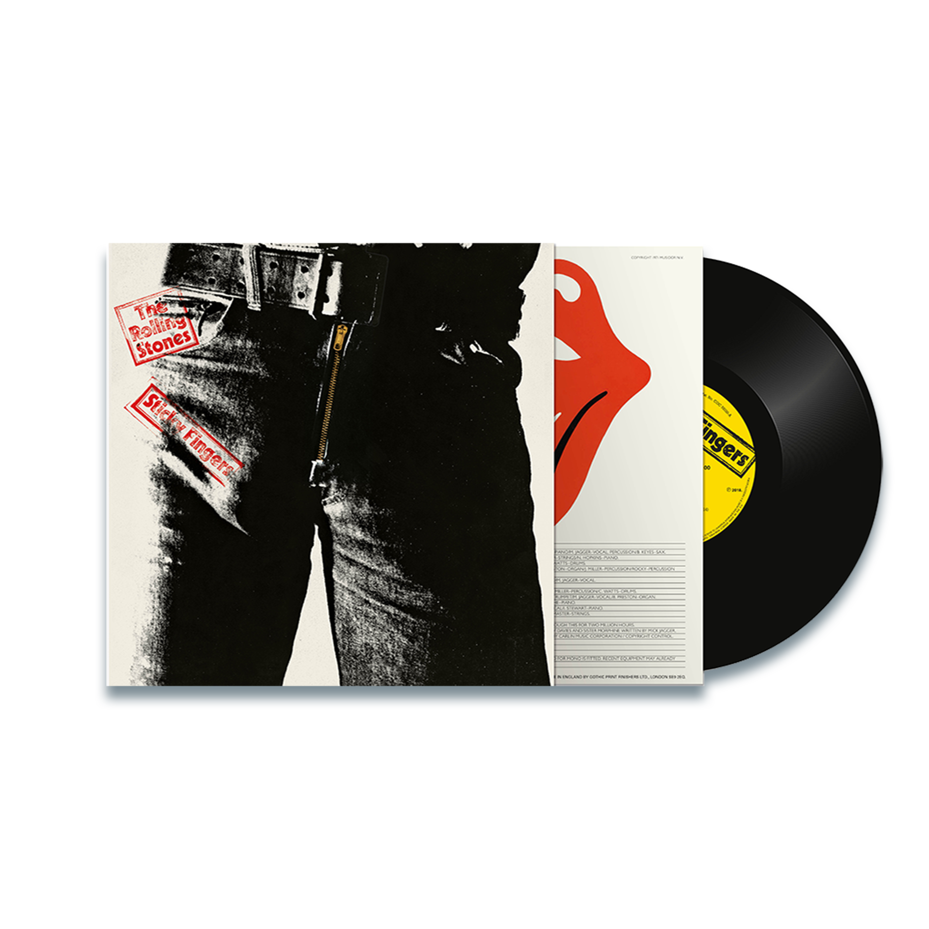 The Rolling Stones - Sticky Fingers - Vinyle Half Speed Master
