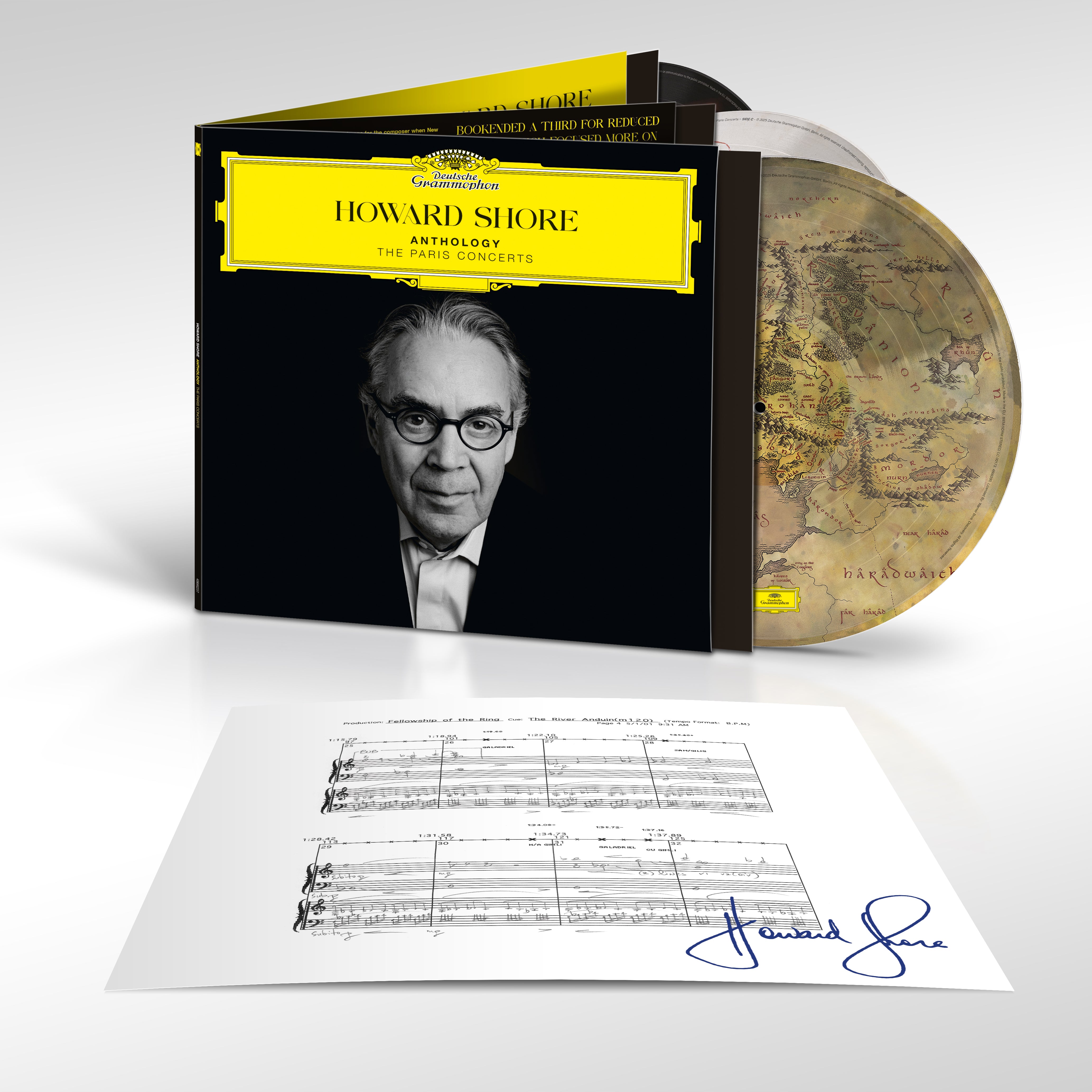 Howard Shore: Anthology – The Paris Concerts - Triple vinyle + carte dédicacée