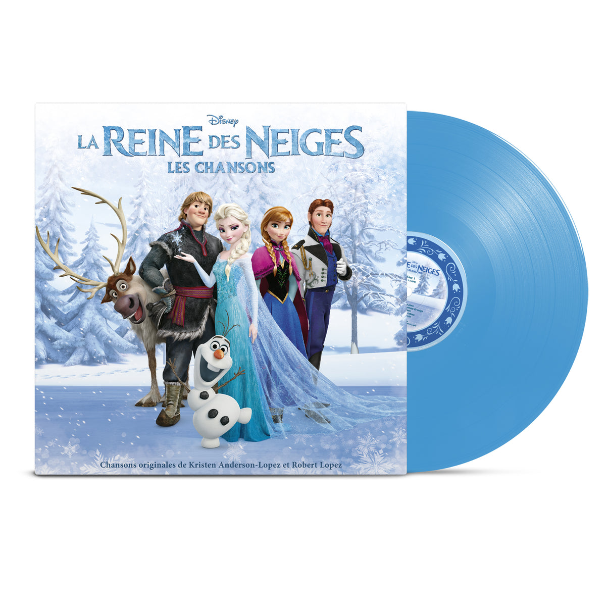 Various Artists - La Reine des Neiges - Les Chansons - Vinyle Bleu