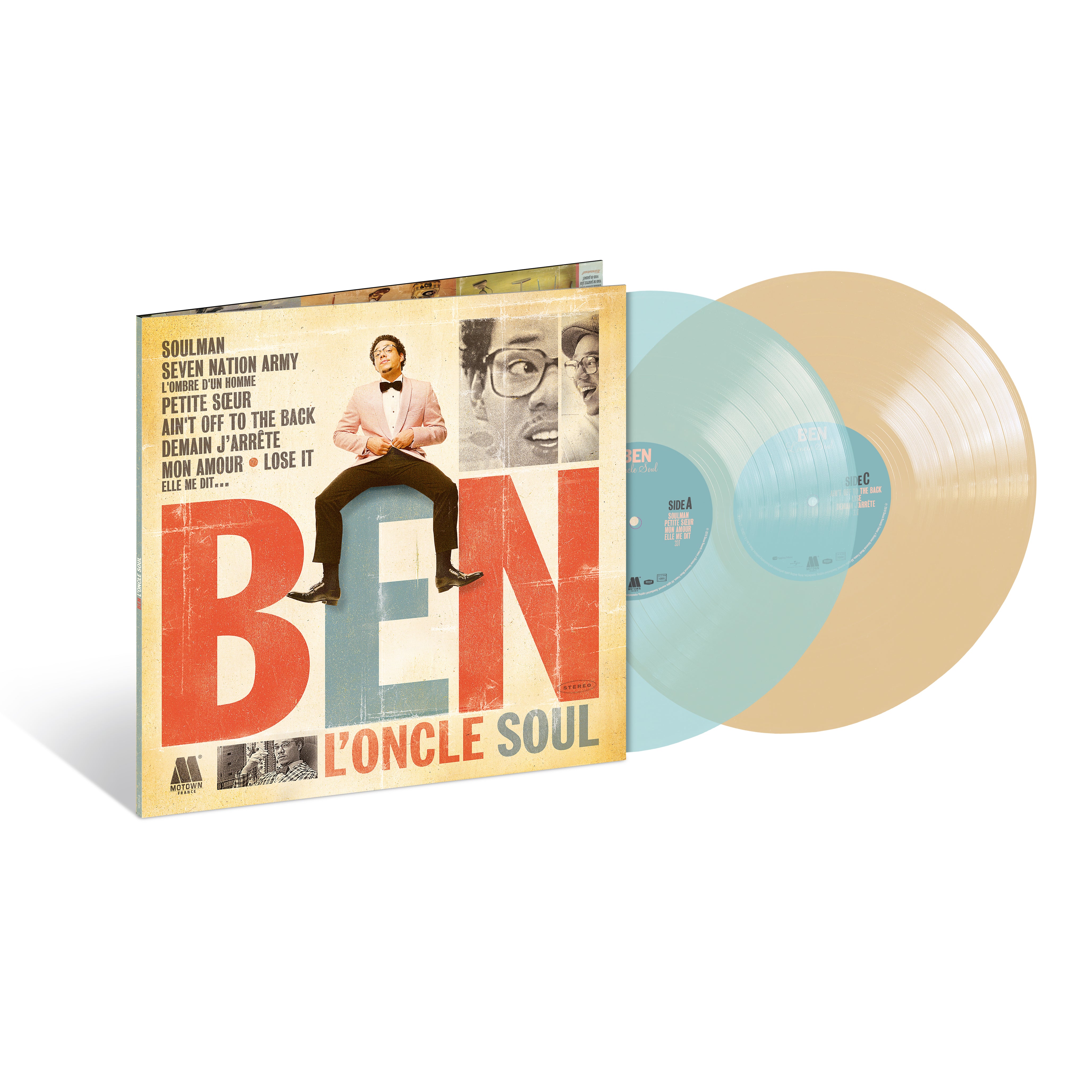 Ben L'oncle Soul - Ben L'oncle Soul - Double Vinyle Couleur Dédicacé