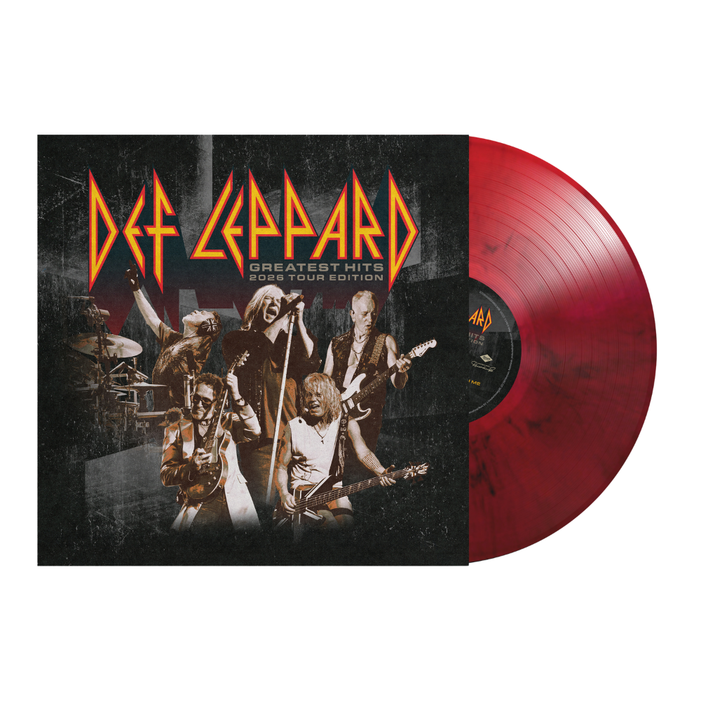 Def Leppard - Greatest Hits - Vinyle Rouge Tour Edition