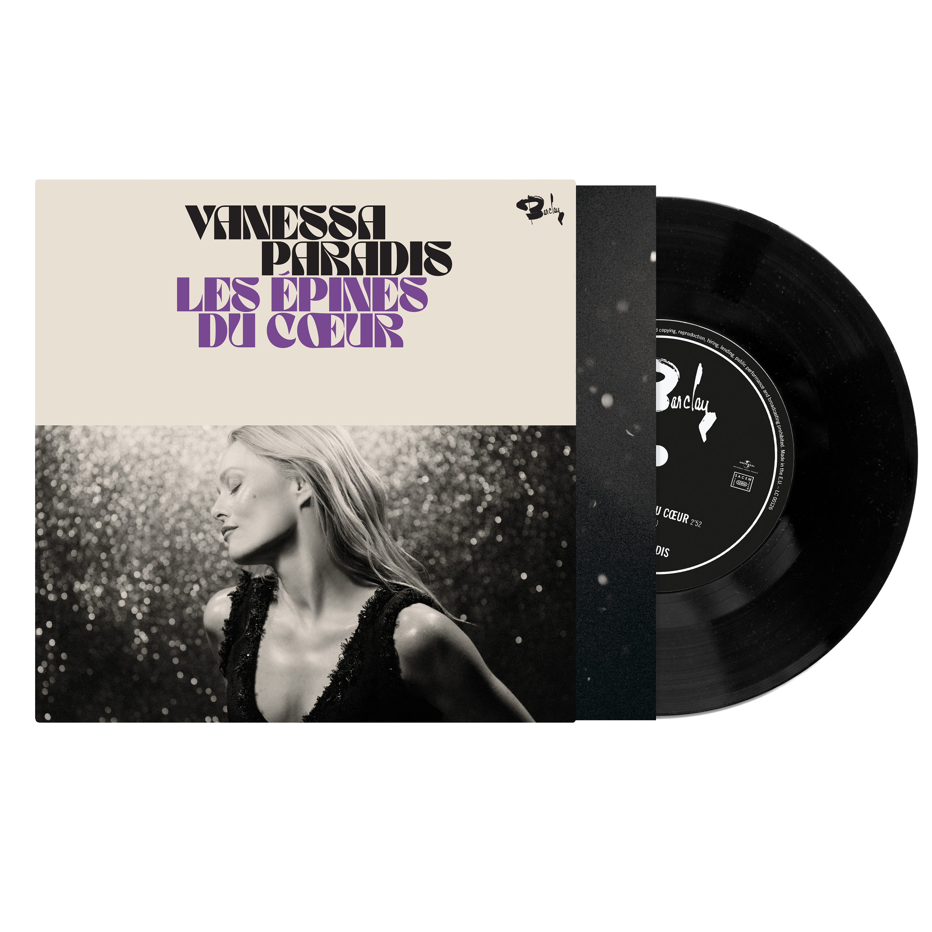 VINYLE 45T "LES ÉPINES DU COEUR / LES INITIALES DES ANGES"