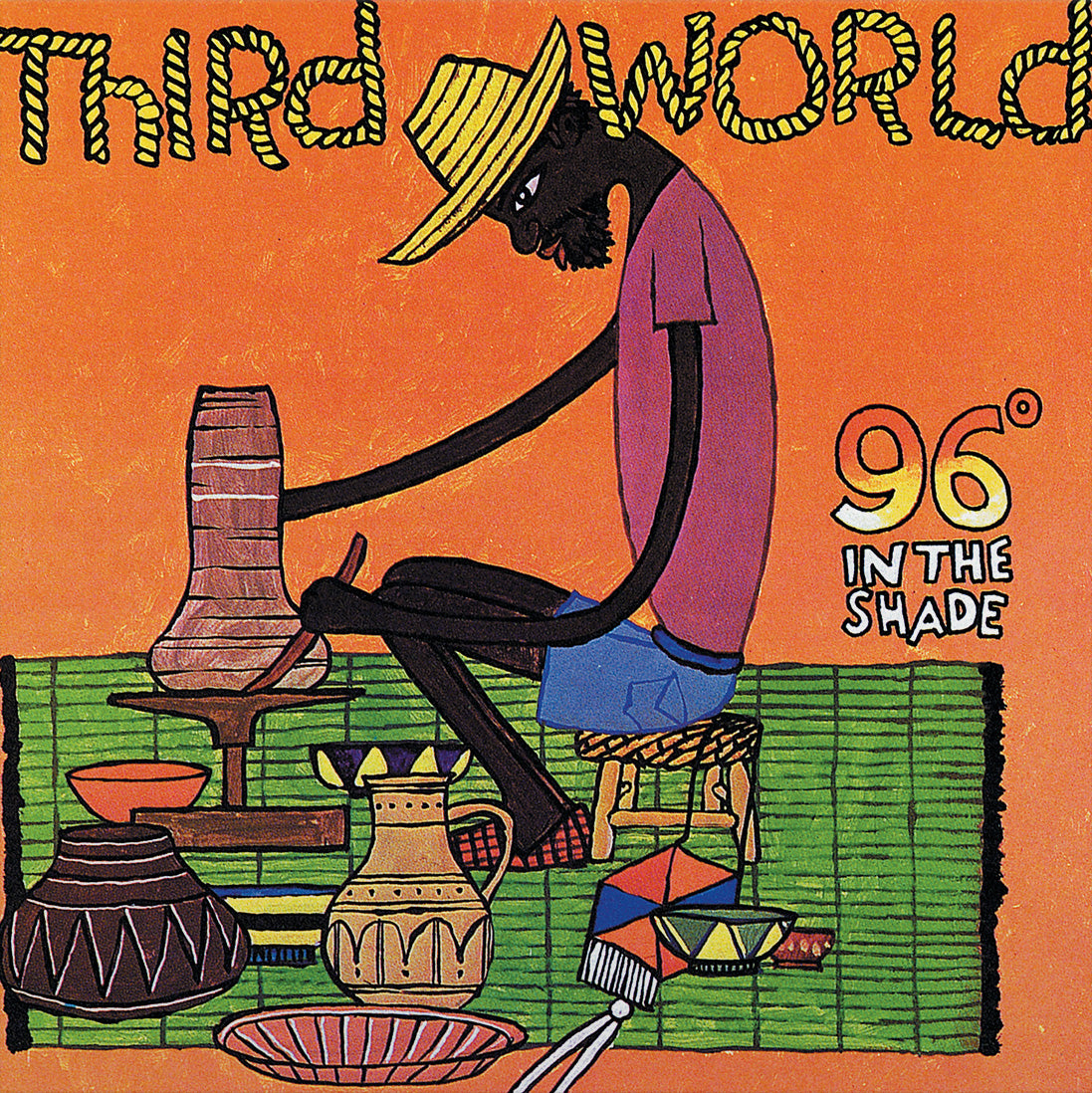 Third World - 96° In The Shade - Vinyle Orange