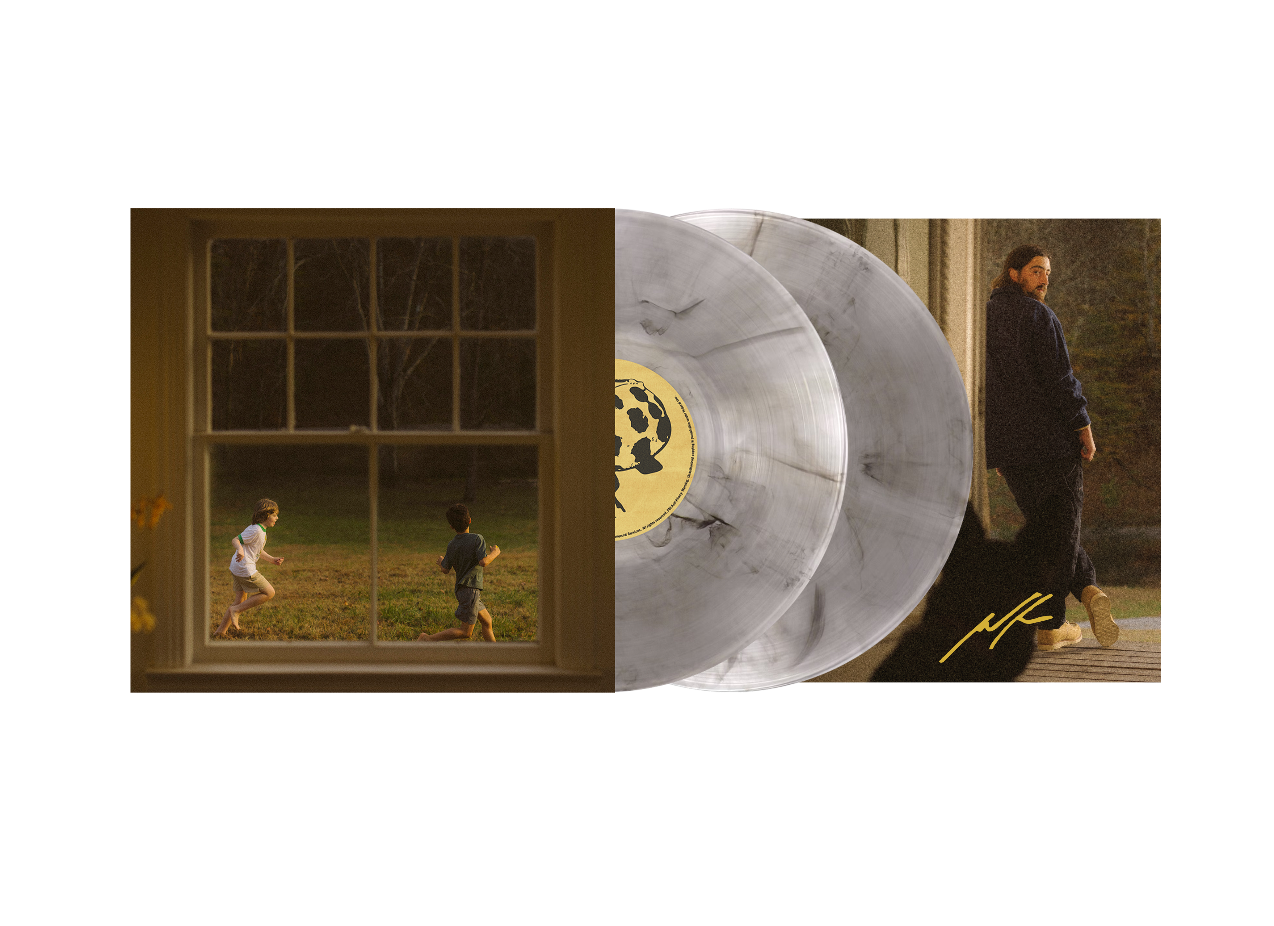 Noah Kahan - The Great Divide - Cigarette Smoke Vinyl + Signed Artcard (LP-size)