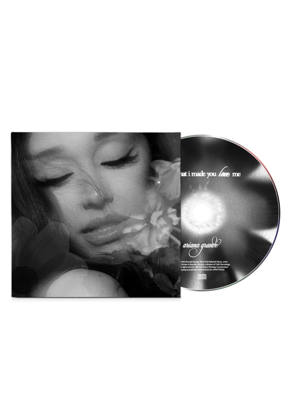 Ariana Grande- Hate that i made you love me - w/ instrumental - CD