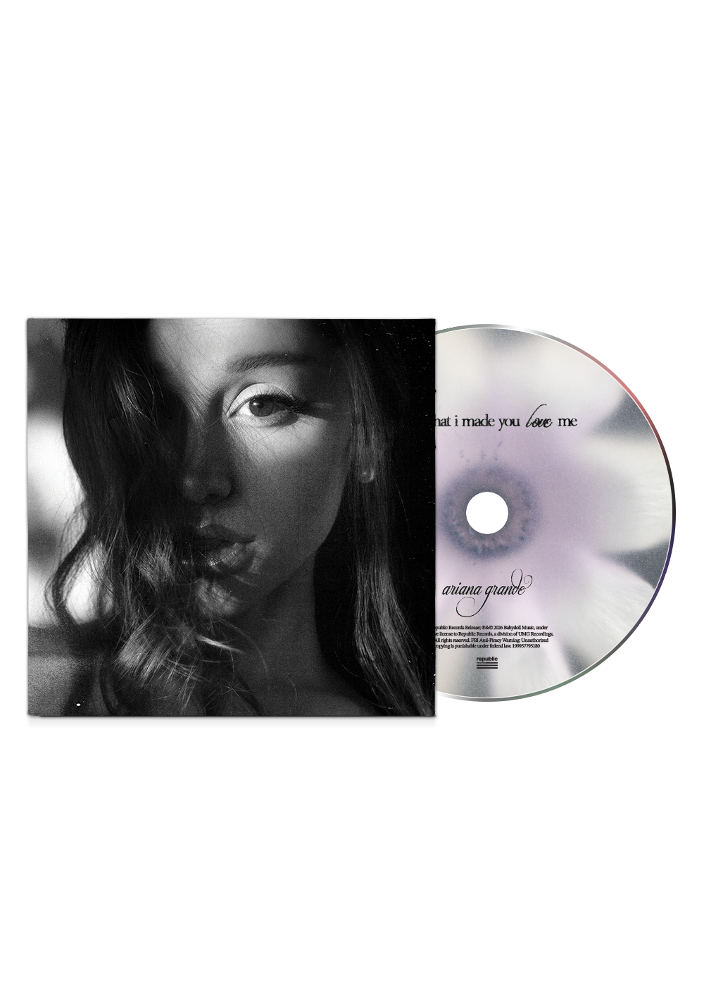 Ariana Grande - Hate that i made you love me - w/ a cappella - CD