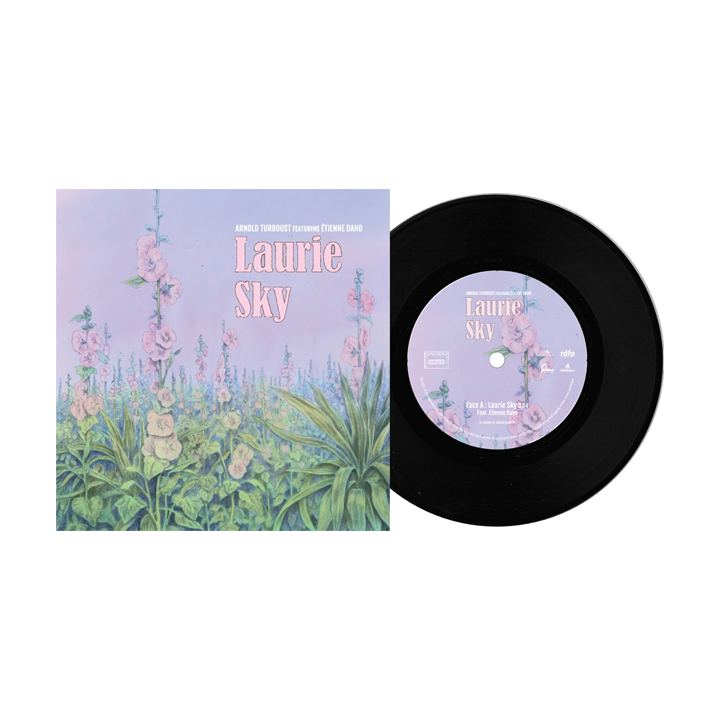 Arnold Turboust feat Etienne Daho - Laurie Sky - Vinyle 45T Dédicacé