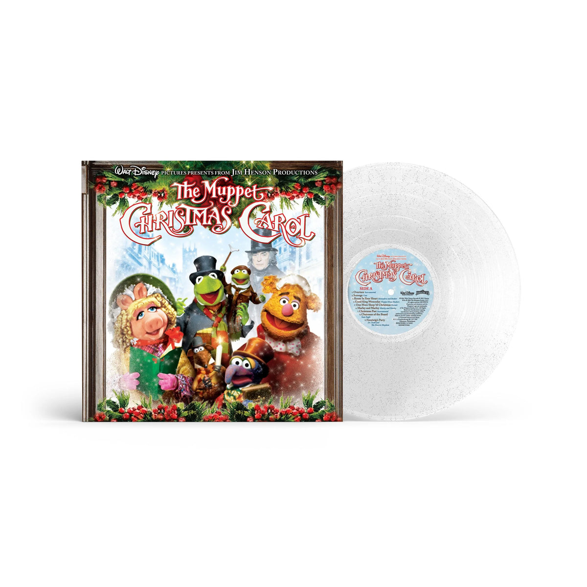 Various Artists - The Muppet Christmas Carol (Transparent Silver Glitter LP) - Vinyle Pailleté