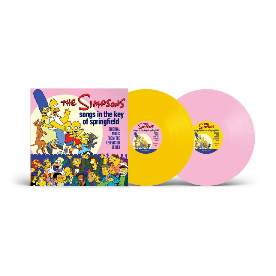 The Simpsons - Les chansons de la série - Double Vinyle Couleurs