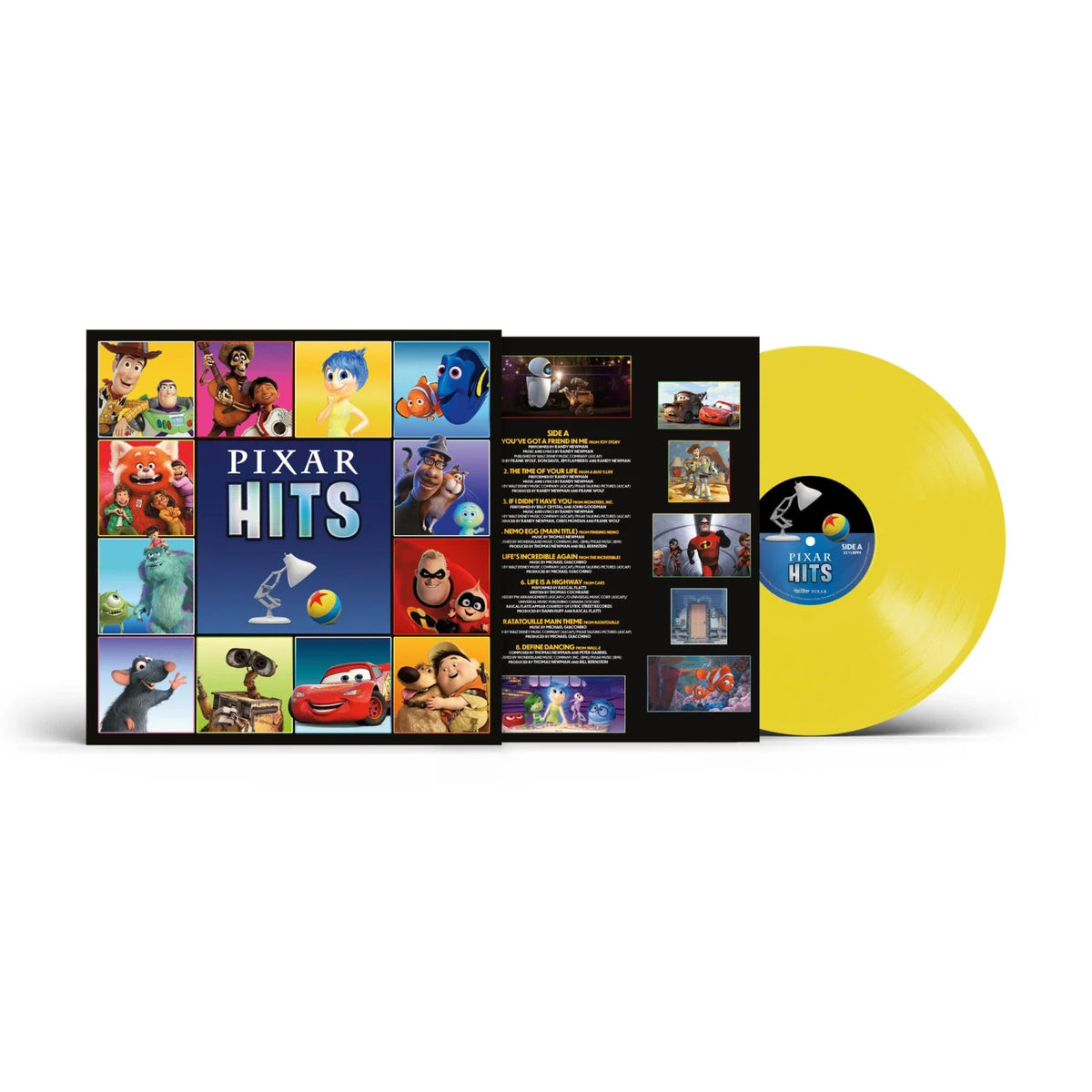 Various Artists - Pixar Hits - Vinyle Jaune