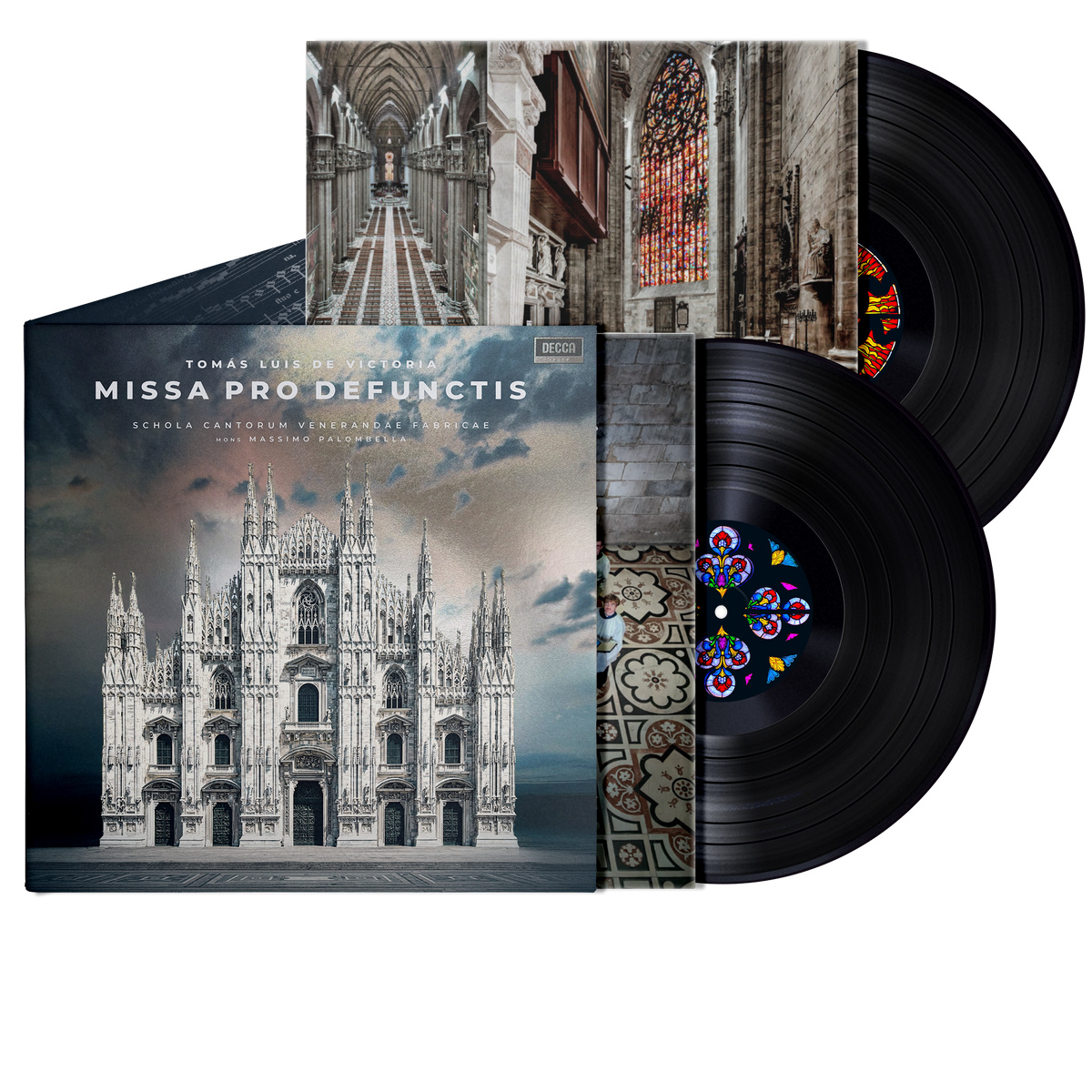 Massimo Palombella, Schola Cantorum Venerandae Fabricae - Missa Pro Defunctis - Double Vinyle Pop-Up