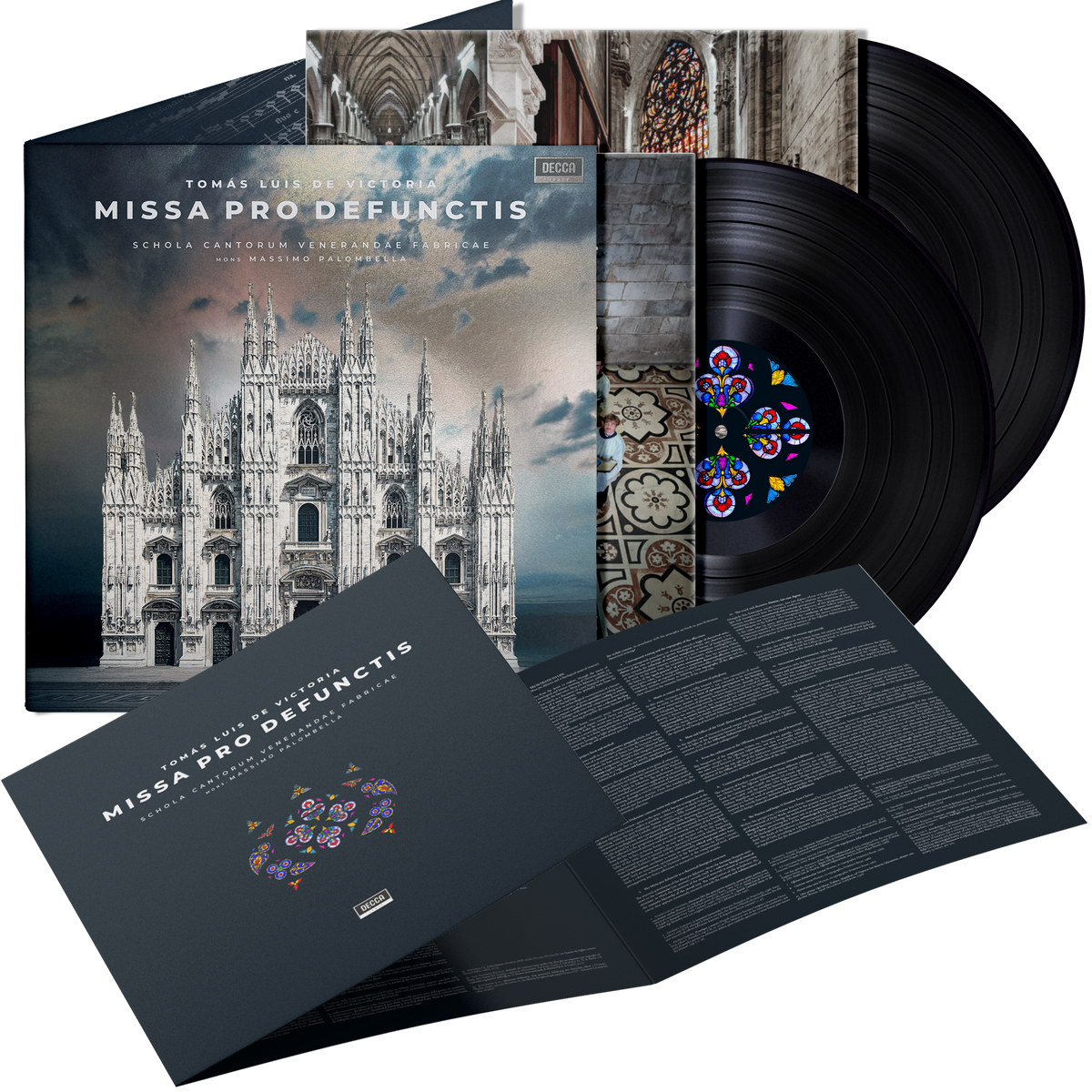 Massimo Palombella, Schola Cantorum Venerandae Fabricae - Missa Pro Defunctis - Double Vinyle Pop-Up