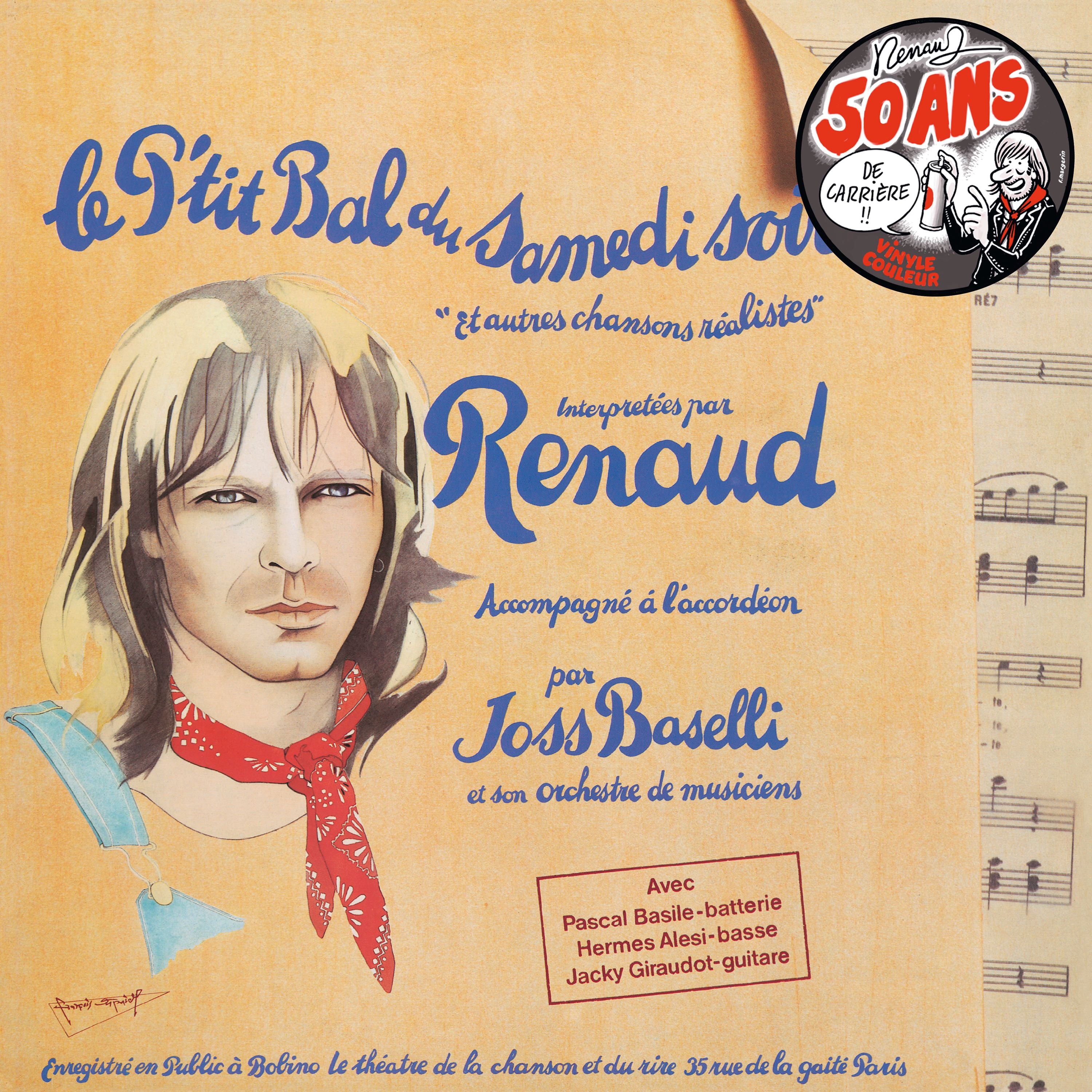 Renaud - Le p'tit bal du samedi soir - Vinyle Couleur Bleu