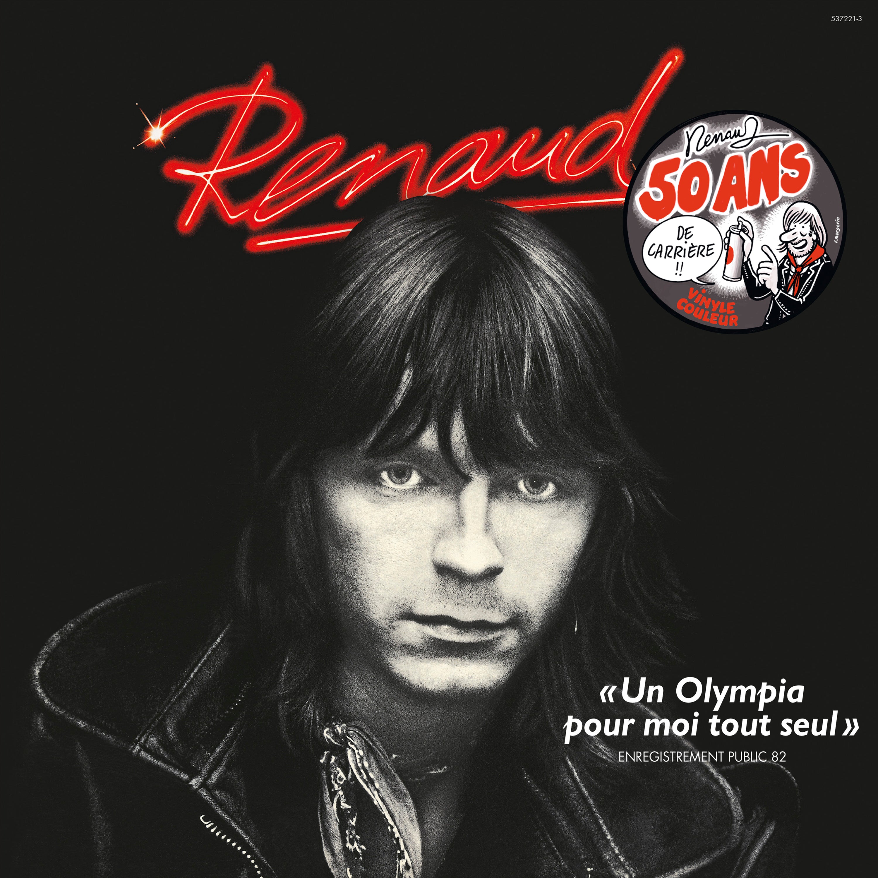 Renaud - Un Olympia pour moi tout seul - Triple Vinyle Rouge