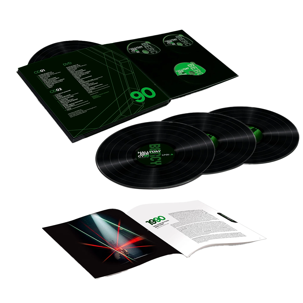 Johnny Hallyday - Coffret Collector Bercy 90