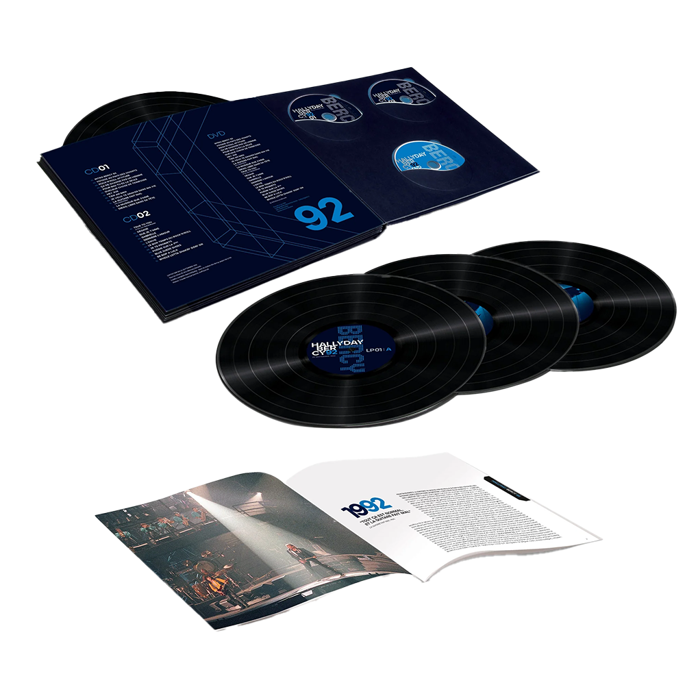 Johnny Hallyday - Coffret Collector Bercy 92 (édition limitée)