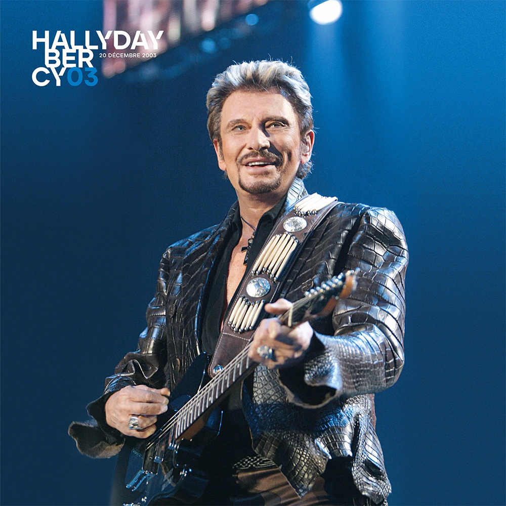 JOHNNY HALLYDAY - COFFRET COLLECTOR 4 VINYLES BERCY 2003
