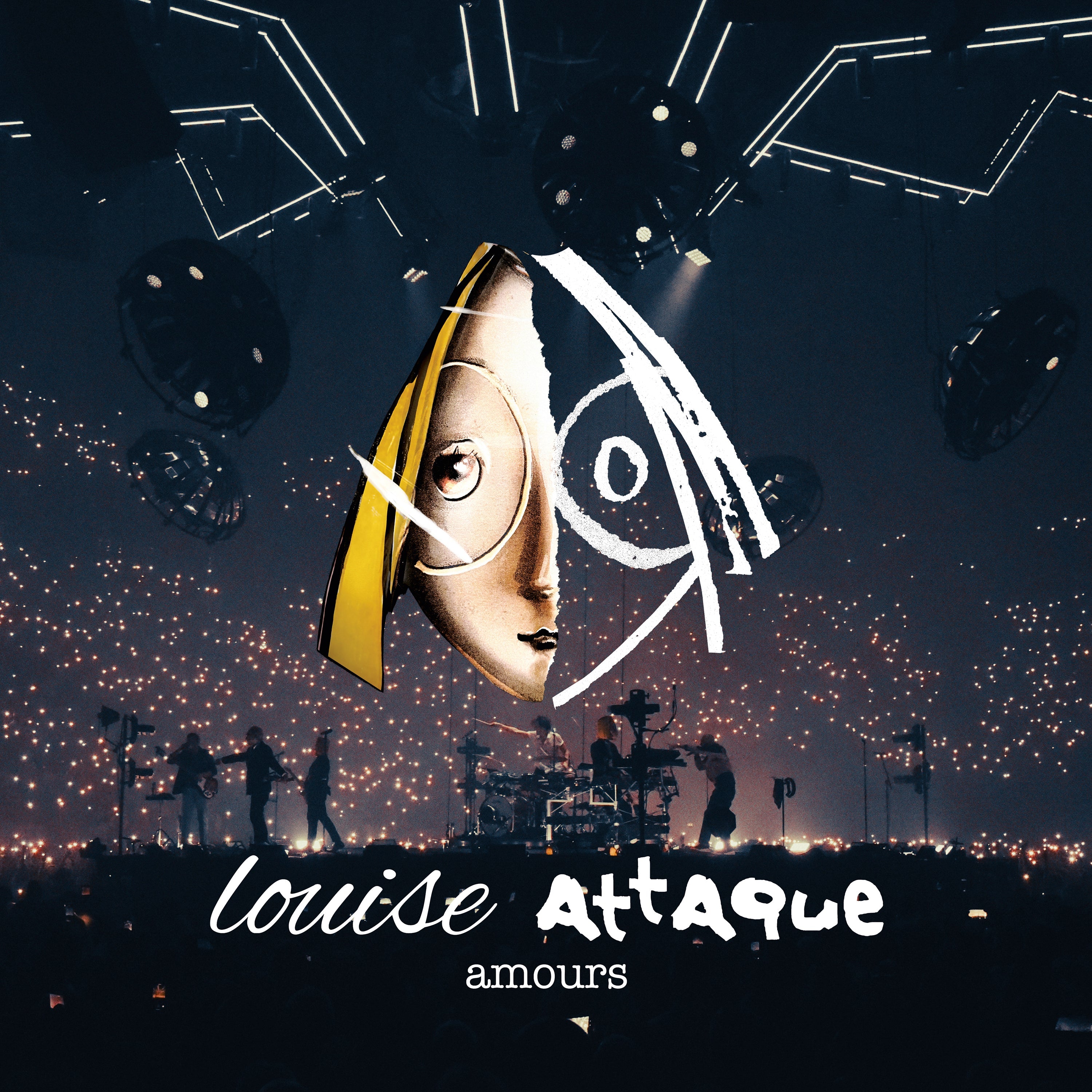 Louise Attaque - Amours - Album Live - CD (version dédicacée en aléatoire)