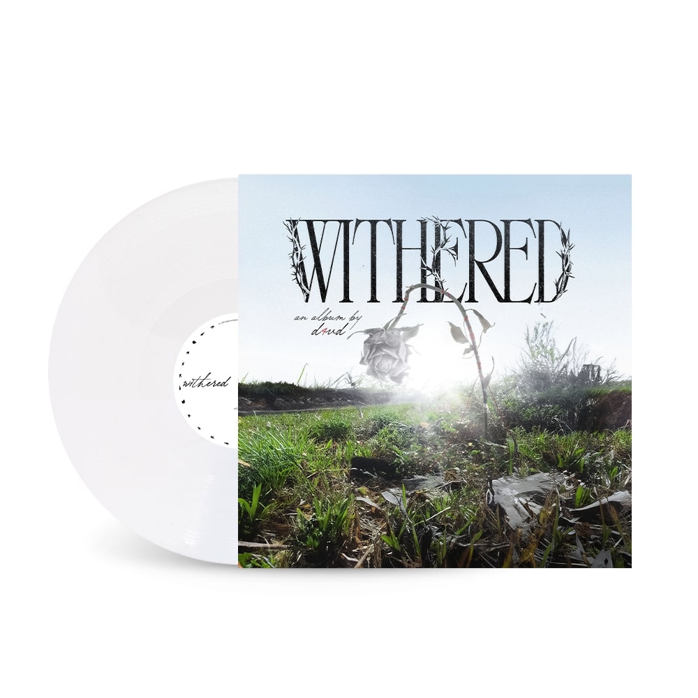 D4vd - Withered - Vinyle Pure Cloudy Blanc