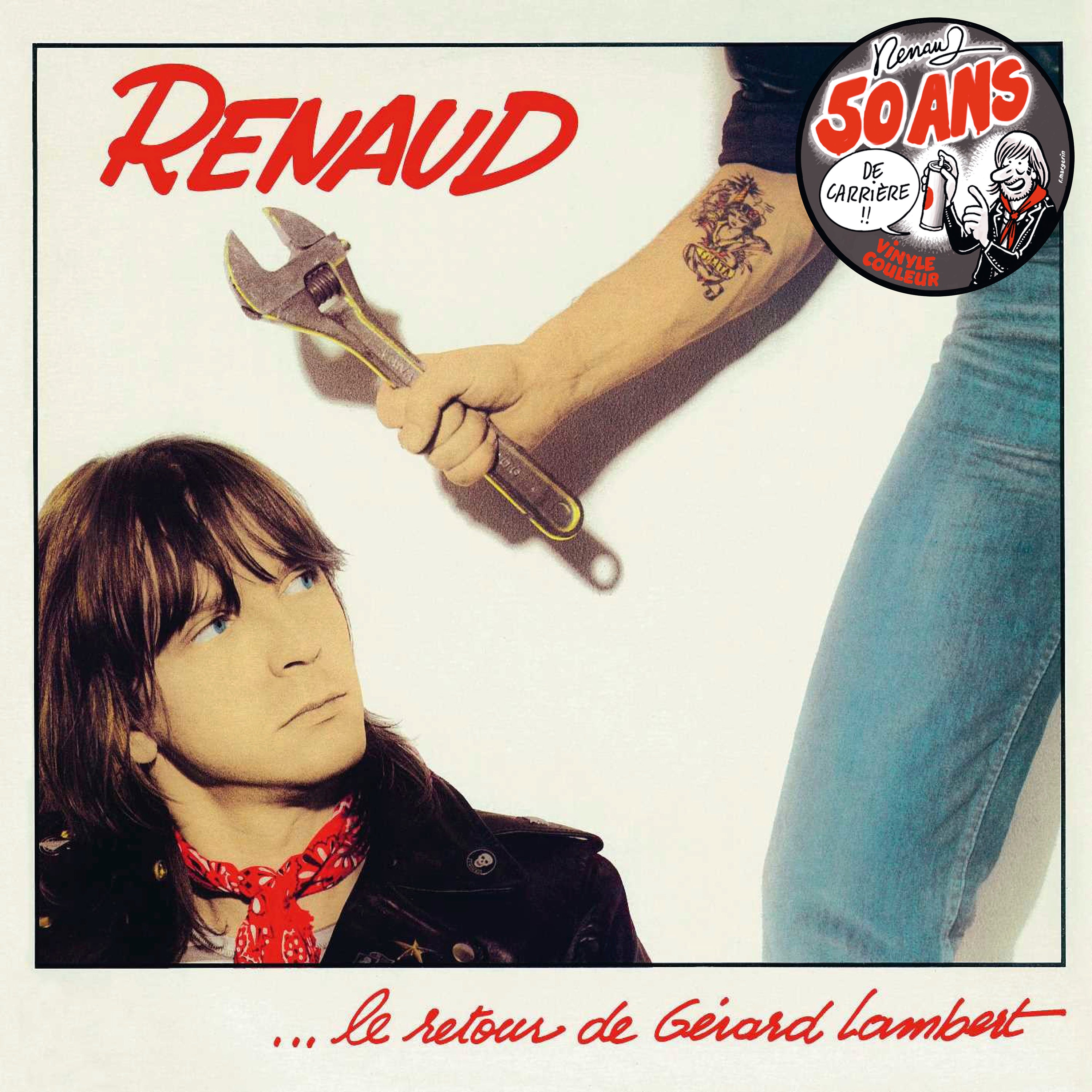 Renaud - Le retour de Gérard Lambert - Vinyle Couleur Bleu