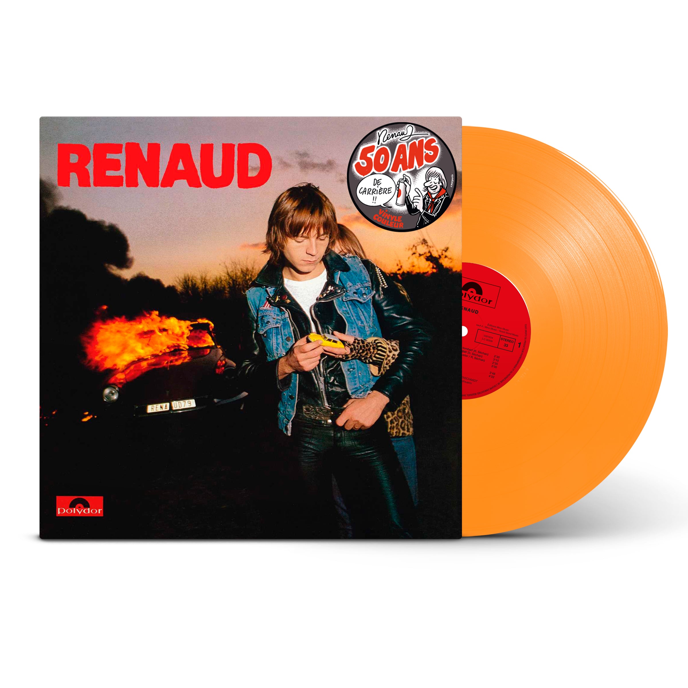 Renaud - Ma gonzesse - Vinyle Couleur Orange