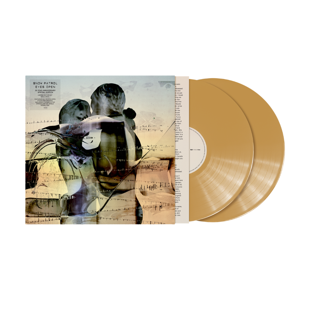 Snow Patrol - Eyes Open (20 Year Anniversary)- Double Vinyle Doré