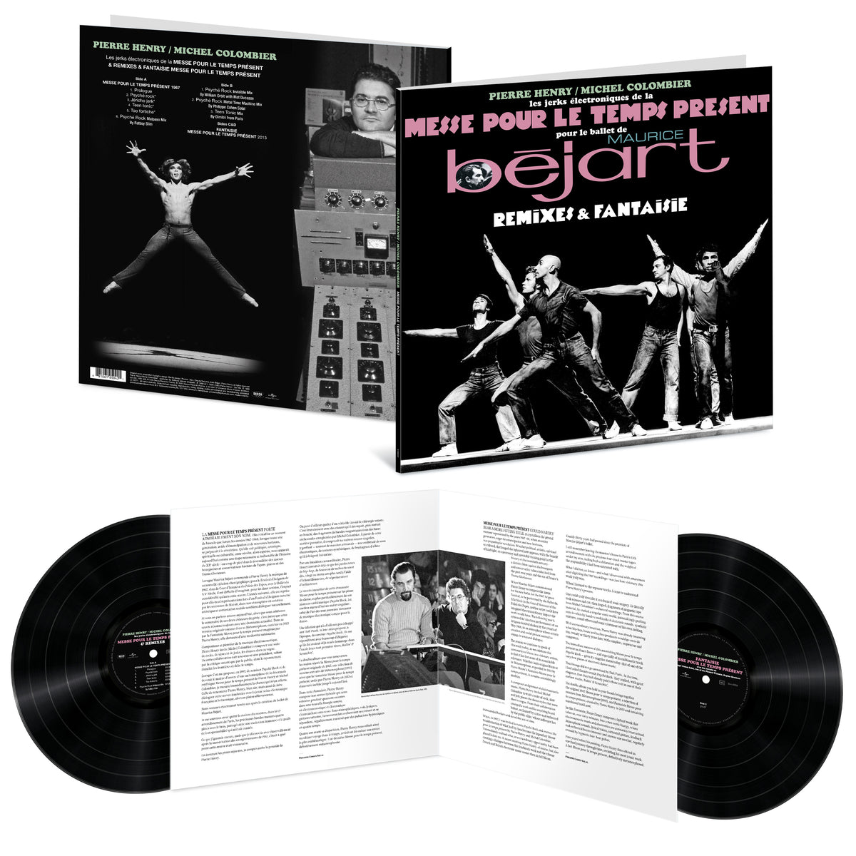 Pierre Henry - Messe pour le temps présent, Remixes & Fantaisie - Double Vinyle